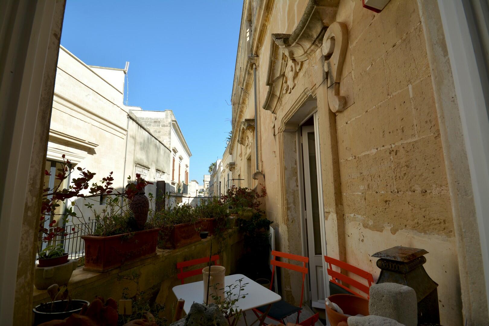 Terrazzino a livello