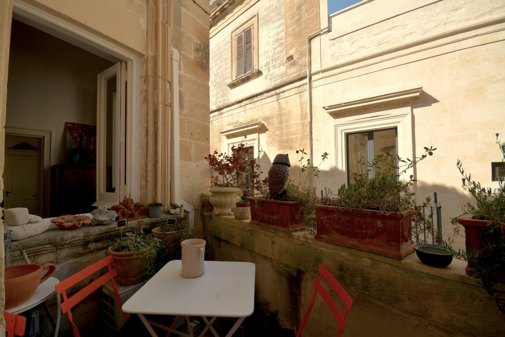 Terrazzino a livello