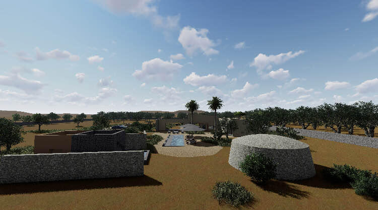 Villa moderna con Piscina e Trullo