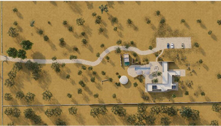 Villa moderna con Piscina e Trullo