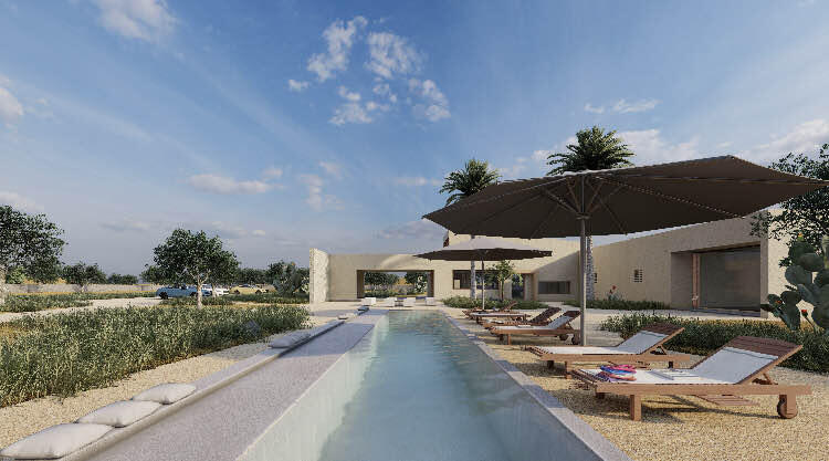 Villa moderna con Piscina e Trullo