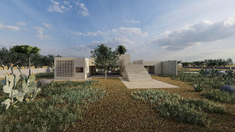 Villa moderna con Piscina e Trullo