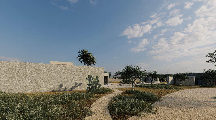 Villa moderna con Piscina e Trullo