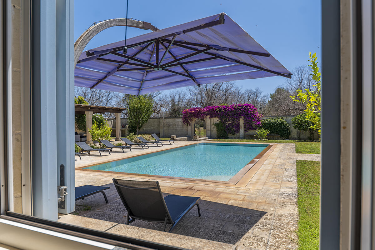 Villa with pool and olive groves for sale