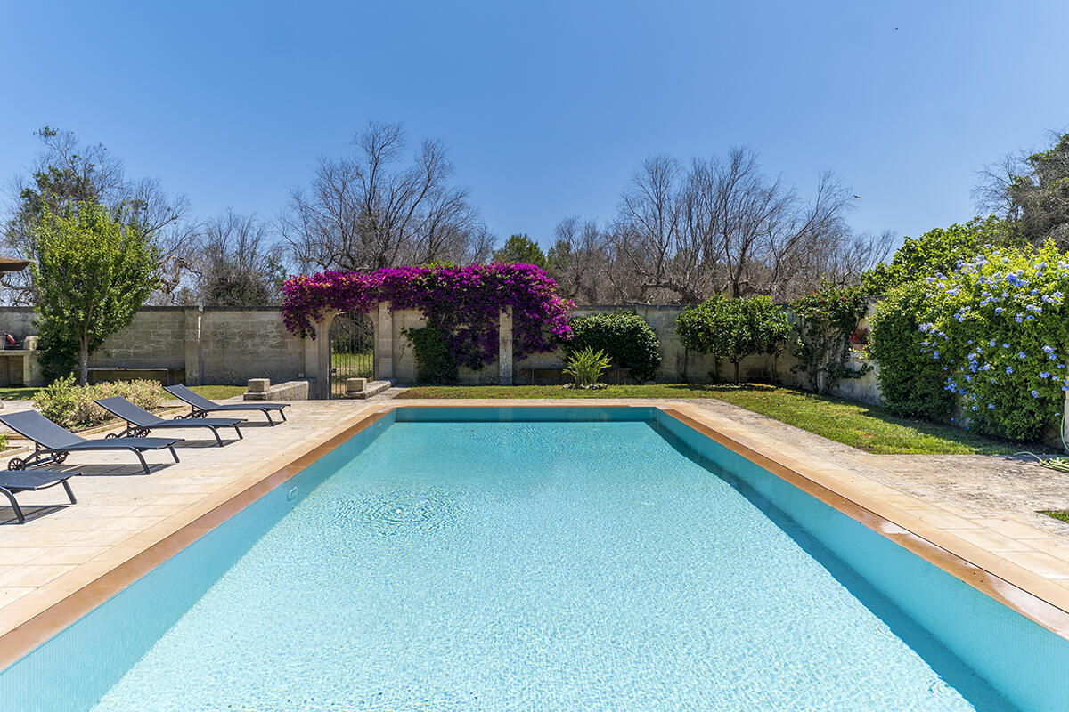 Villa with pool and olive groves for sale