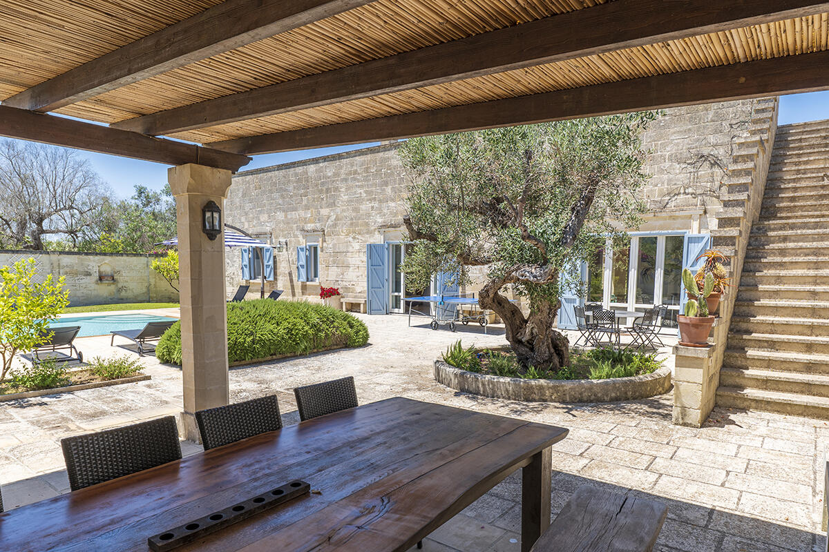 Villa with pool and olive groves for sale