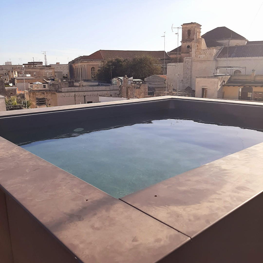 Historic Palazzetto with Terraces and Mini-Pool for Sale, Lecce